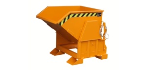 Container răsturnabil pentru furcile de stivuitor - 0,5 mc, 1000 kg - Bauer BK 50 - Img 2