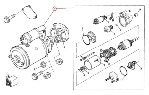 Electromotor Manitou 52755159