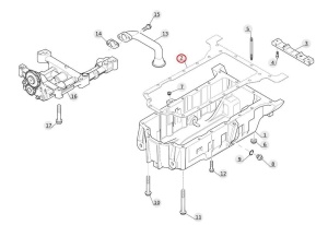Garnitură motor Manitou 52809355