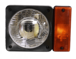 Lampa -far 12V pentru buldoexcavator JCB 3CX 4CX - Img 4
