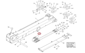 Lant brat telescopic Manitou 908116 - Img 2