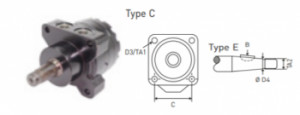 Motor hidraulic nacela marca Upright