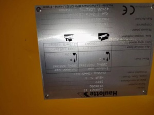 Nacela foarfeca electrica 12m Haulotte Compact 12 - 2022 - Img 6