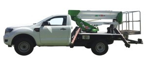 Nacela montata pe Pickup 14m Comet NEW EUROSKY 14 | 2 | 6 HQ JIB