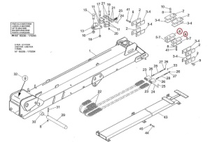 Patina brat telescopic Manitou 500090 - Img 1