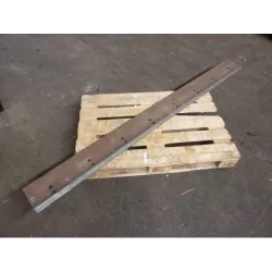 Patina JCB L: 2360 mm · l: 200 mm · grosime: 20 mm Front bucket blade 3CX 2360x200x20 123/04144