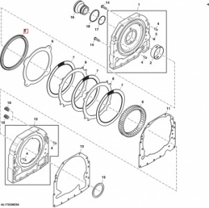 Piston pentru tractor John Deere