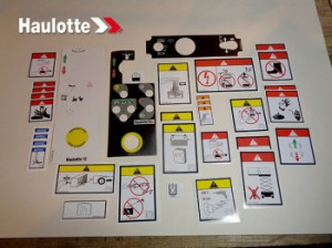 Set abtibilduri nacele Haulotte OPTIMUM