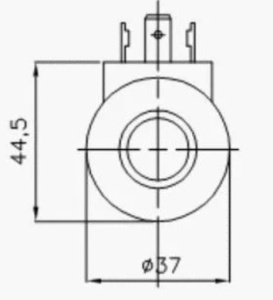 Solenoid 12V 14x50mm 20W 3014029 - Img 3