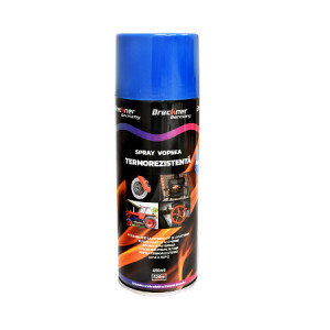 Spray vopsea albastra termorezistenta pentru etrieri si motor 450ml rezistenta la 400 grade C - Img 2