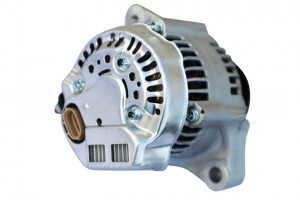 Alternator motor Kubota 12VDC, 45A pentru nacele Skyjack SJ 136101 - Img 2