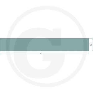 Ax 40x1000mm 42CrMo4, 50915W4001 - Img 2