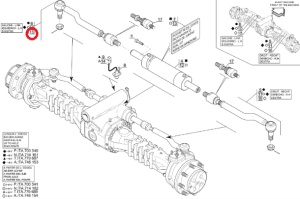 Bieleta directie Manitou 960580 - Img 1