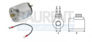 Bobina 24V 18 mm trapa hidraulica ZEPRO MAMMUT LIFT