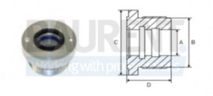 Cap cilindru 35x65x80x50 mm lift DHOLLANDIA