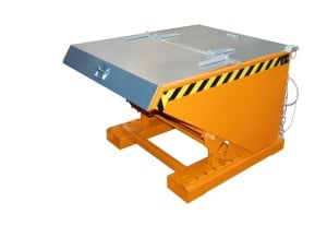 Container basculabil cu preluare pe furcile de stivuitor - 1.2 mc - 1500kg - BAUER Expo 1200 - Img 4