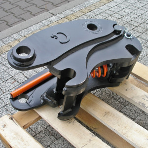 Cupla rapida Caterpillar 428D, 428E, 428F Quickhitch 2730799 - Img 2