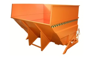Cuva basculabilă pentru stivuitor 5m³ - 2500kg Bauer BKC 500