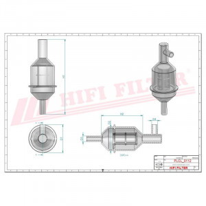 Filtru decantor Hifi SN70105, John Deere AL67975 - Img 2
