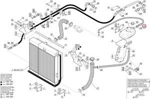 Furtun vas de expansiune Manitou 248585
