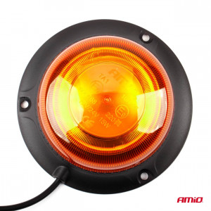 Girofar cu 18 leduri 12/24V -W213b, prindere pe 3 suruburi R65 R10 IP56