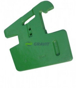 Greutate dreapta 50 kg pentru tractoare John Deere