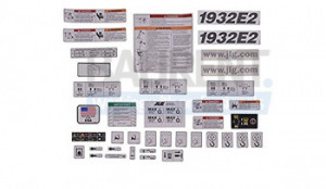 Kit de etichete nacela autoridicatoare JLG 123335