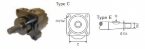 Motor hidraulic nacele Upright