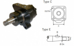 Motor hidraulic pentru nacele Haulotte OPTIMUM6, OPTIMUM8