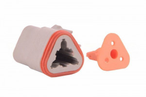 Mufă conector seria DT 3 pini tată DT06-3S CO-DT03M 119057 - Img 2