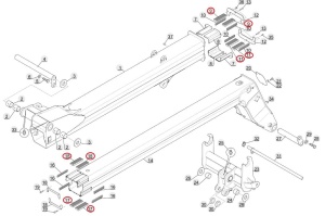 Patina brat telescopic Manitou 276854 - Img 2