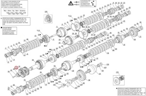 Pinion cutie viteze Manitou 564442
