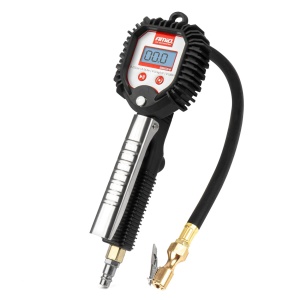 Pistol umflare roți cu manometru digital 16 bar AMIO-04483 – Pistol aer comprimat pentru verificare și reglare presiune anvelope