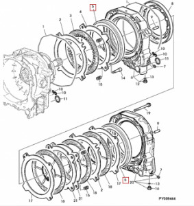 Piston ptr tractor John Deere