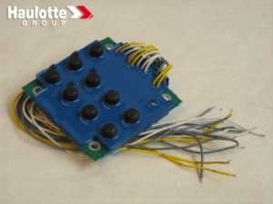 Placa electronica cu butoane telecomanda de nacela foarfeca Haulotte, dreapta 2440316670