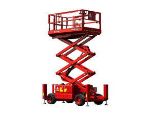 Platforma foarfeca diesel 12m LGMG SR1018D - Img 2