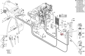 Pompă manuală de combustibil cu filtru Manitou 278725 - Img 2