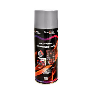 Spray vopsea termorezistenta pentru etrieri si motor ARGINTIU 450ml rezistenta la 400 grade C