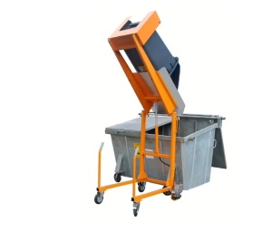 Statie varsare pubele 120-240 litri Bauer MKS-230V electrohidraulica - Img 4
