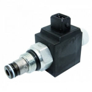 Supapa solenoida cu actiune unica 12V 12,7x3/4 UNF pentru lifturi hidraulice Zepro