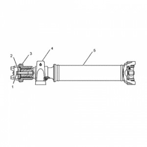 Suport cruce cardanica pentru incarcator frontal Caterpillar 938F