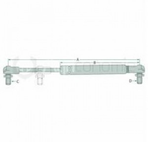 Telescop cabina AL28599 pt tractor John Deere