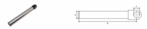Tija piston trapa hidraulica 50/385/30 mm pentru camion Bar CARGOLIFT