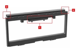 Translator lame stivuitoare 2500kg FEM 2 - lățime 1040mm – Model TRF225.104P - Img 3