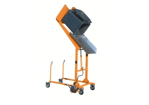 Unitate de basculare pubele gunoi 120-240litri cu pompa de picior Bauer MKS-F