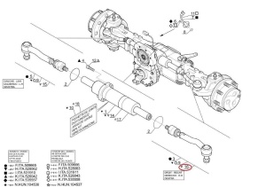 Bieleta directie Manitou 745159 - Img 1