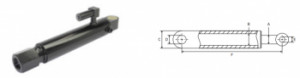 Cilindru hidraulic inclinare lift hidraulic camion Bar CARGOLIFT