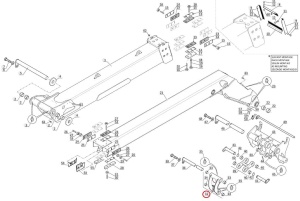 Componenta carucior telescop Manitou 52562480 - Img 2