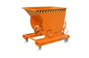 Container basculabil pentru stivuitor - 0.75mc - 1000kg - Bauer AK 75 - Img 4