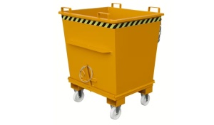 Container cu fund basculabil 0.5mc 1000 kg Bauer BKB 500 - Img 8